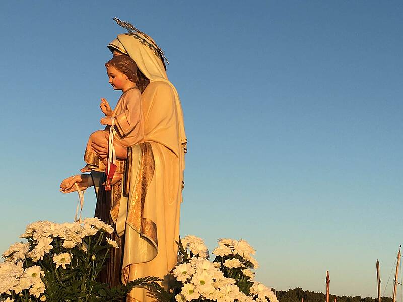 Jungfrau Maria und Jesuskind auf Mallorca