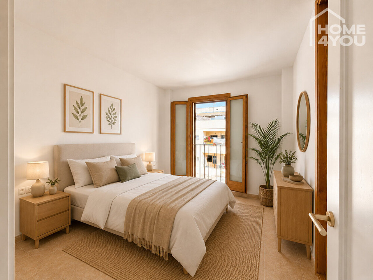 Schlafzimmer Designvorschlag KI